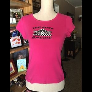 Fast Kitty Racing tee